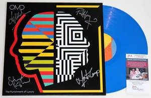 MANOVRE ORCHESTRALI AL BUIO FIRMATO PUNIZIONE DEL LUSSO LP VINILE +JSA COA - Foto 1 di 3