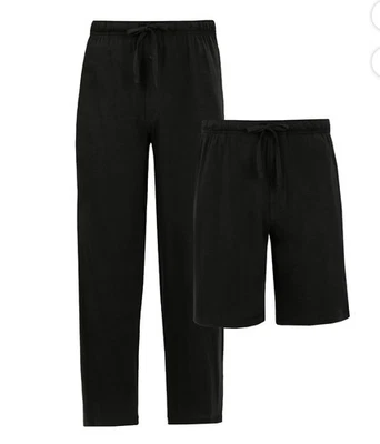 Paquete de pantalones cortos y pantalones para dormir Fruit of the Loom para hombre, paquete de 2 Foto 1 de 4