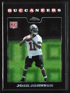 2008 Topps Chrome JOSH JOHNSON Xfractor Rookie Card RC #TC175 Buccaneers - Picture 1 of 2