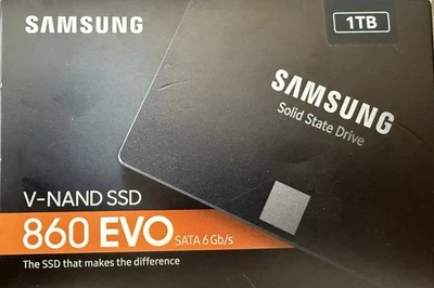 Samsung 860 EVO Series 1TB 2.5 Inch (MZ-76E1T0/AM) Solid State Drive - Image 1 of 2