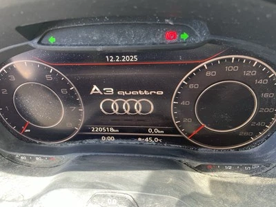 2020 AUDI A3 DASH SPEEDOMETER INSTRUMENT CLUSTER GAUGE OEM 8V0920790C - Image 1 of 4