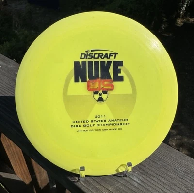 NEW 2011 US Amateur Discraft Disc Golf ESP Nuke OS Limited Edition RARE 174g PFN - Image 1 of 4
