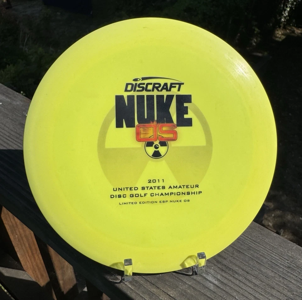 NEW 2011 US Amateur Discraft Disc Golf ESP Nuke OS Limited Edition RARE 174g PFN - Image 1 of 4