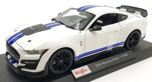 ⭐MAISTO 1:18 SCALE -2020 FORD SHELBY MUSTANG GT500  DIECAST MODEL CAR 1/18TH⭐ - Picture 1 of 5