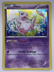 Mew BW98 Promo Bianco e Nero Giocato Moderatamente MP - Foto 1 di 8