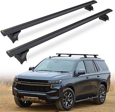 Barras transversales de techo para Chevrolet Tahoe, Suburban, GMC Yukon/XL 2021-2025 🔒 Foto 1 de 4