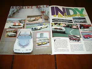 COCHES DE RITMO INDIANAPOLIS INDY 500 ***ARTÍCULO ORIGINAL 1987*** - Imagen 1 de 3