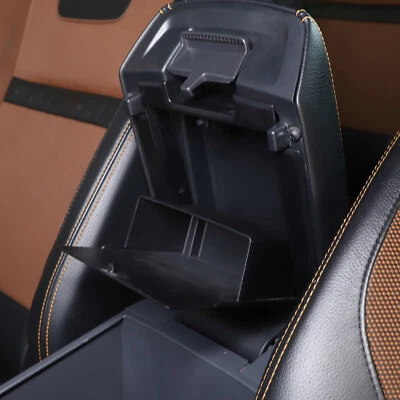 For Ford Ranger 2015-21 Center Armrest Hidden Compartment Privacy Storage Box - Image 1 of 4