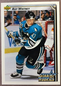1992-93 Upper Deck Star Rookies #407 Ray Whitney San Jose Sharks RC - Picture 1 of 1