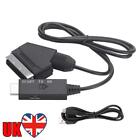 1m Converter Adapter Scart To HDMI-compatible 1080P HD Converter for Set-top Box