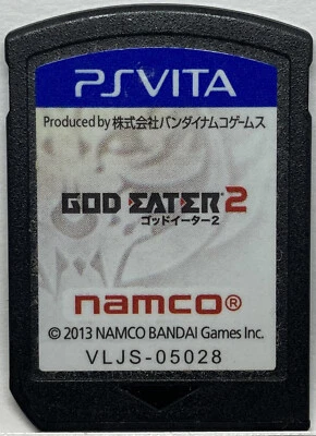 PS VITA Cartridge God Eater 2 Japanese Games - Image 1 of 2