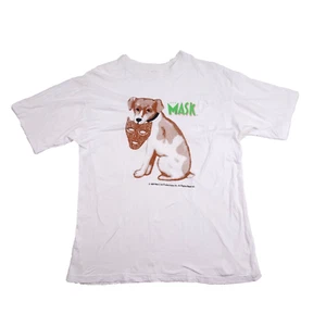 Maglietta promozionale vintage The Mask Movie 1995 ""MILO"" taglia L Jim Carrey vintage anni '90 - Foto 1 di 10