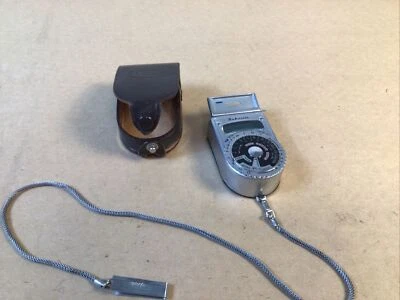 Medidor de exposición a luz vintage Sekonic tipo L-VI (L-6) + estuche, cadena Seiko sin probar Foto 1 de 4