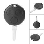 3 Button Flip Remote Key Fob Shell Case Cover fit Smart Forfour Fortwo Cabrio