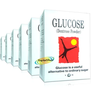 6x Glucosio Destrosio in Polvere 500g - Utile Alternativa allo Zucchero Ordinario - Foto 1 di 1