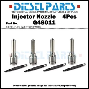 4x Boquilla inyectora de combustible G4S011 para Hyundai Grand Starex H1 H100 D4CB 33800-4A900 - Imagen 1 de 5