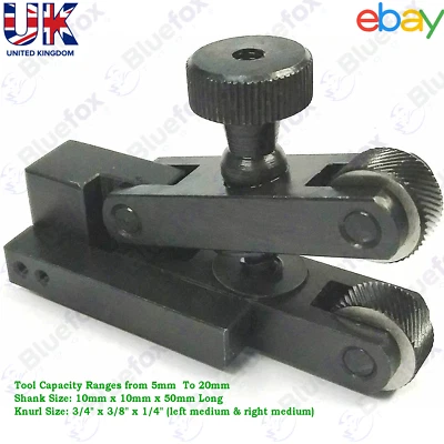 HAWK KNURLING TOOL MADE FOR MINI LATHES UNIMAT