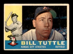 1960 Topps Set Break #367 Bill Tuttle VG *OBGcards* - Picture 1 of 2
