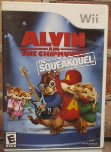 Alvin and the Chipmunks: The Squeakquel Video Game (Nintendo Wii, 2009) - Picture 1 of 10