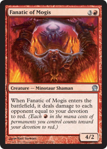 MTG - Fanatic of Mogis - Theros - NM, English Magic FLAT RATE SHIP - Image 1 of 1
