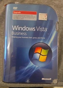 Microsoft Windows Vista Business 32 Bit DVD UPGRADE - Picture 1 of 5