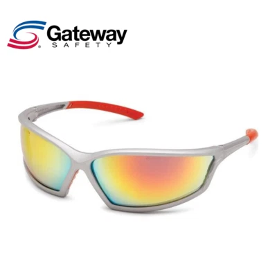 Marco deportivo plateado Gateway 41SL2M 4x4, espejo rojo atardecer Foto 1 de 2