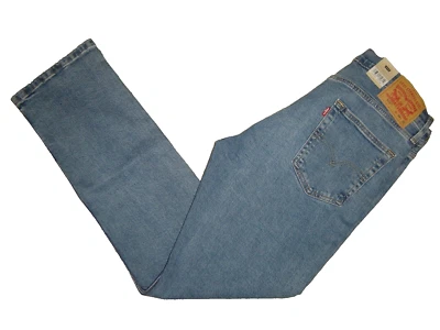 Jeans Levi's 513 34 x 32 ajustados calce recto venta al por menor $80 estilo # 08513-0944 nuevos con etiquetas Foto 1 de 4