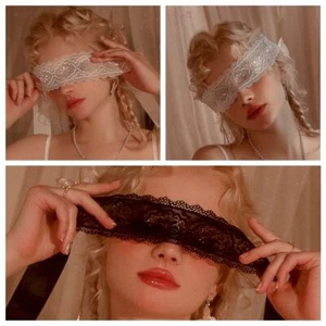 Prom Party Props Lace Cosplay DIY Masquerade Mask Sexy Eyepatch Women - Picture 1 of 12