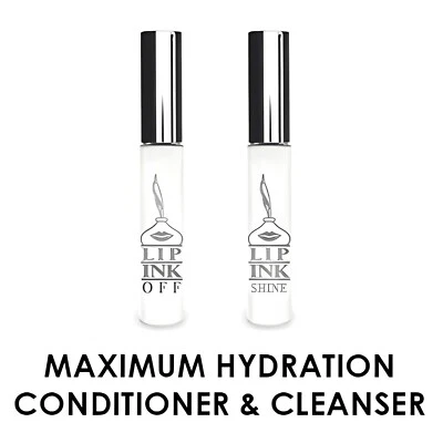 LIP INK Organic Off Remover & Shine COMBO PACK KIT - Image 1 of 2