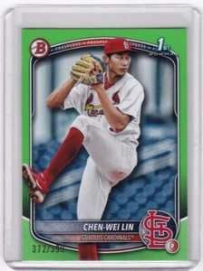 Chen-Wei Lin /399 NEON GREEN 2025 Bowman #BP-141 St. Louis Cardinals - Bild 1 von 7