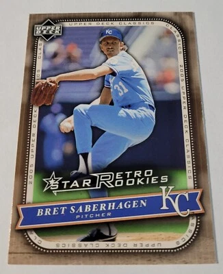 2005 Upper Deck Classics #103 Bret Saberhagen RSR Kansas City Royals - Image 1 of 2