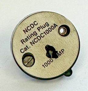 CUTLER-HAMMER - NCDC1000A - RATING PLUG - 1000 AMPERE - Picture 1 of 5