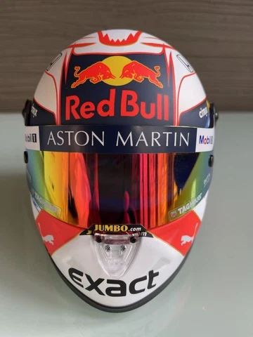 Schuberth Red Bull Honda Max Verstappen 2019 model 1/2 replica helmet figurine Cover