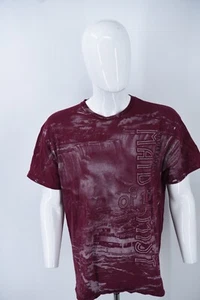 Vintage Maid of The Mist Niagara Falls AOP Front Burgundy RARE!! T-Shirt Size XL - Picture 1 of 15