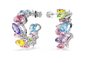 Swarovski 5692412 Creolen Edelstein asymmetrisches Design Mischschliff - Bild 1 von 1