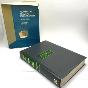 Vtg 1973 Momentum Heat Mass Transfer Chemical Engineering Series Bennett Meyers - Bild 1 von 11