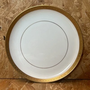 Plato para servir pastel de oro ácido Royal Worcester 1957 de colección 23 cm - Imagen 1 de 5