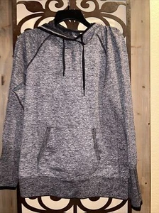 EUC Lucy Women GreyHoodie Pullover Womens Size M - Imagen 1 de 6