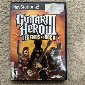 Guitar Hero 3 III: Legends of Rock PS2 Sony Playstation 2 CIB Tested Working - Picture 1 of 5