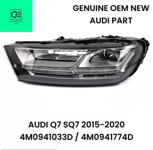 AUDI Q7 SQ7 VOLL LED SCHEINWERFER BEIFAHRERSEITE LINKS 2015-2020 4M0941773D OEM NEU - Bild 1 von 2