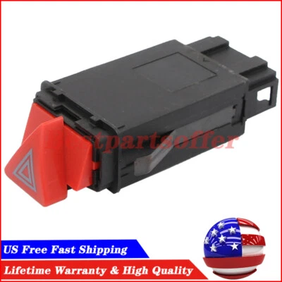 For AUDI A6 A6 Quattro 1998-2004 4B0941509 Emergency Hazard Flasher Switch Relay Foto 1 de 4