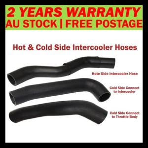 Hot Side & Cold Side Intercooler Hoses For Mitsubishi Challenger 4D56 2.5L 4WD - Picture 1 of 7
