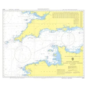 Admiralty Instructional Chart 5053: English Channel - Western and Central Portio - Picture 1 of 1