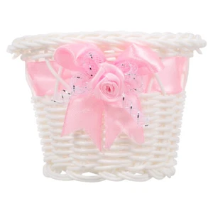 Wedding Candy Container Imitation Rattan Woven Basket Mini Flower Basket Candy - Picture 1 of 12