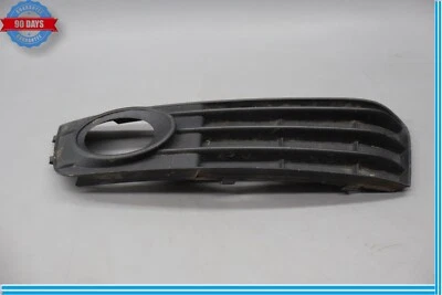 09-12 Audi A4 Front Left Driver Bumper Fog Light Surround Trim Grill Black Oem - Image 1 of 4