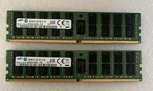 SAMSUNG M393A2G40DB0-CPB 32GB (2X16GB) 2RX4 PC4-2133P DDR4 MEMORY DELL R630 R530 - Picture 1 of 1