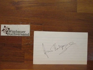 Unidentified Autograph Redgrave (?) /// Autogramm Autograph signiert signed sign - Bild 1 von 2