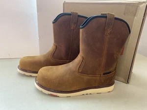 BRUNT Workwear Men's 9" Bolduc Composite Toe Waterproof Pull-On Boot Size 10.5 - Picture 1 of 10