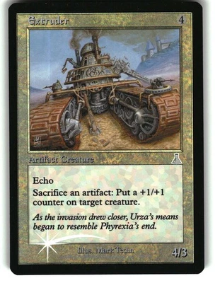 Magic the Gathering - Urza's Destiny Extruder 1999 130 Uncommon Foil - Image 1 of 2
