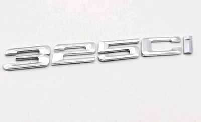 BMW 325 CI 325CI 2000-2006 puerta trasera emblema insignia símbolo logotipo OEM Foto 1 de 3